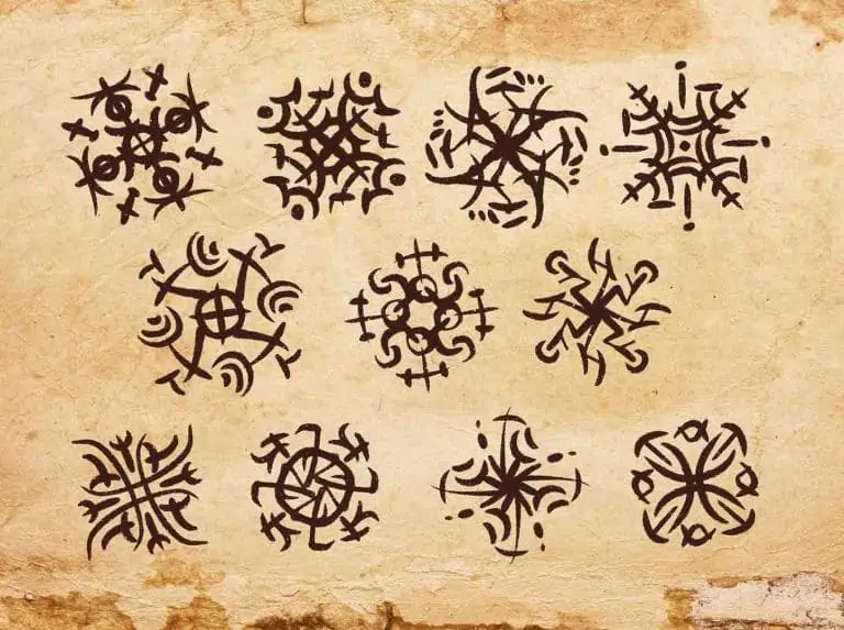 reperto su pergamena che mostra la lingua parlata degli orkran